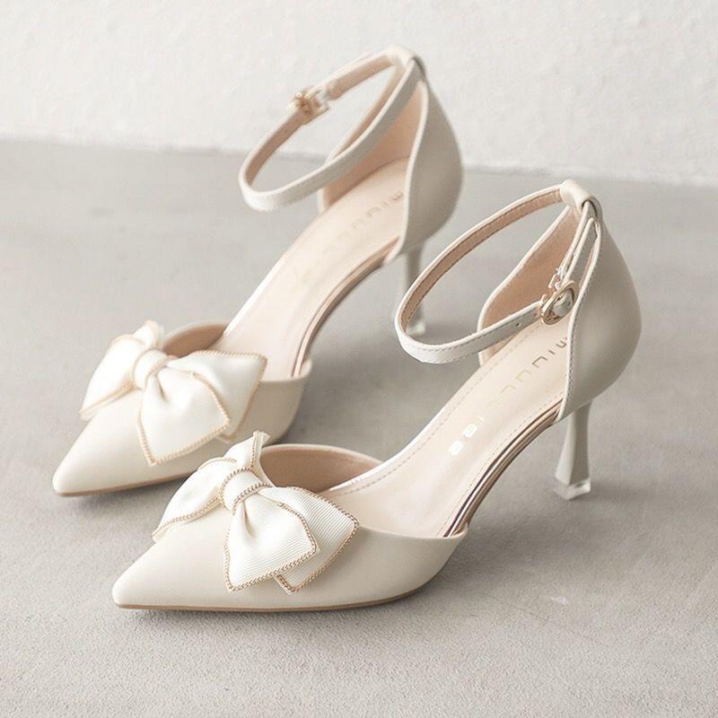 Fairy Style High-Heel Shoes For Women With Pointed